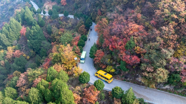 “瞰見(jiàn)秦嶺 詩(shī)畫(huà)終南”媒體景區(qū)行活動(dòng) 邂逅南五臺(tái)秋韻